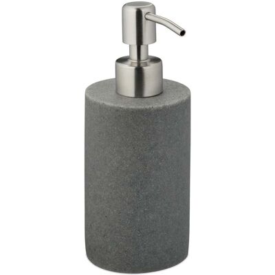 HELLOSHOP26 Pratico Dispenser Di Sapone Liquido 16,5 X 7 X 8 Cm Dosaggio Preciso Moderno Bagno In Poliresina Grigio 130009165 HELLOSHOP26 Pratico Dispenser Di Sapone Liquido 16,5 X 7 X 8 Cm Dosaggio Preciso Moderno Bagno In Poliresina Grigio 130009165