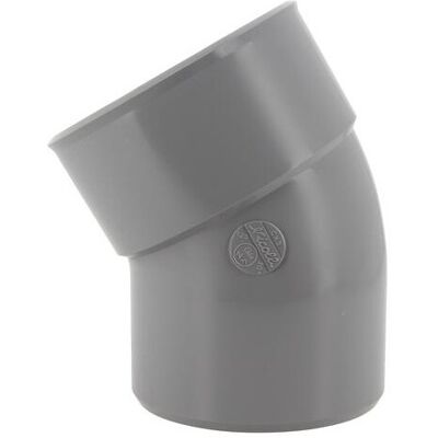 NICOLL 125 Gomito PVC 30° - Giunto tubo NICOLL 125 Gomito PVC 30° - Giunto tubo
