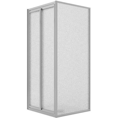 IDRALITE Clint 70x70cm Cabina Doccia - Angolare, 185cm, Vetro Temperato IDRALITE Clint 70x70cm Cabina Doccia - Angolare, 185cm, Vetro Temperato