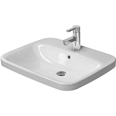 Lavabo DuraStyle 61,5cm Duravit - Installazione dall'alto, Bianco Lavabo DuraStyle 61,5cm Duravit - Installazione dall'alto, Bianco