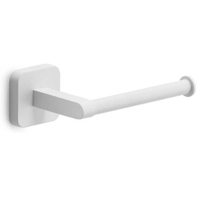 KIAMAMI VALENTINA Portarotolo Bagno Bianco Opaco Fissaggio Viti O Biadesivo Tahiti KIAMAMI VALENTINA Portarotolo Bagno Bianco Opaco Fissaggio Viti O Biadesivo Tahiti