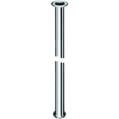 Tubo di rame Schell Ø 10mm con bordi 500mm cromato - 20 pezzi Tubo di rame Schell Ø 10mm con bordi 500mm cromato - 20 pezzi