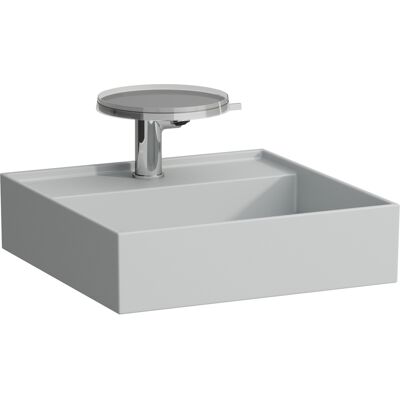 Laufen Kartell Handwaschbecken - a parete, 460x460mm, Grigio opaco - Lavabo Laufen Kartell Handwaschbecken - a parete, 460x460mm, Grigio opaco - Lavabo