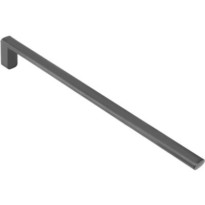 Portasciugamani KEUCO Cromo Nero Spazzolato 450mm - Portasalviette Portasciugamani KEUCO Cromo Nero Spazzolato 450mm - Portasalviette
