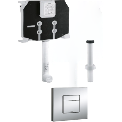 Grohe Cassetta Completa Placca Cromo Grohe Cassetta Completa Placca Cromo