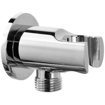 VDS "presa Acqua Con Supporto Doccetta Lusso Tondo 1/2"""" X 1/2" VDS "presa Acqua Con Supporto Doccetta Lusso Tondo 1/2"""" X 1/2"