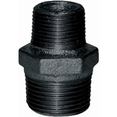 CODITAL Nipplo Ridotto 33x42 / 26x34, Doppio Maschio Nero CODITAL Nipplo Ridotto 33x42 / 26x34, Doppio Maschio Nero
