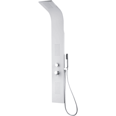 ESSEBAGNO Esseflat Pannello Doccia Meccanico Bianco ESSEBAGNO Esseflat Pannello Doccia Meccanico Bianco