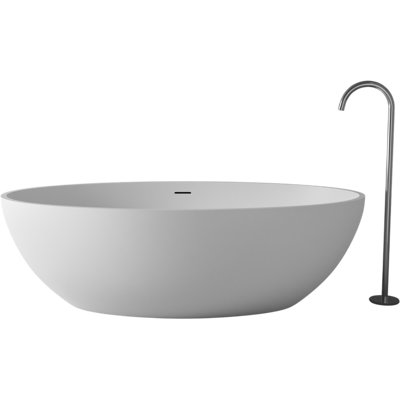 Bernstein RELAX Vasca freestanding - Materiale in fusione minerale - 176x103cm Bernstein RELAX Vasca freestanding - Materiale in fusione minerale - 176x103cm