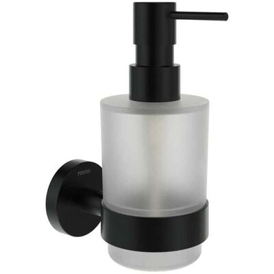 RAVAK Kona - Dispenser Di Sapone Con Supporto, Vetro/nero Opaco X07p1310 RAVAK Kona - Dispenser Di Sapone Con Supporto, Vetro/nero Opaco X07p1310