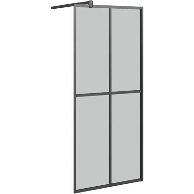MAISON EXCLUSIVE - Cabina Doccia 80x195 Cm Con Vetro Temperato Scuro MAISON EXCLUSIVE - Cabina Doccia 80x195 Cm Con Vetro Temperato Scuro