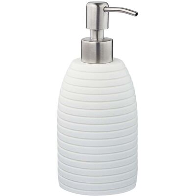HELLOSHOP26 Dispenser Di Sapone Decorativo Bagno 18 X 8 Cm Dosaggio Preciso In Poliresina Grigio 130009155 HELLOSHOP26 Dispenser Di Sapone Decorativo Bagno 18 X 8 Cm Dosaggio Preciso In Poliresina Grigio 130009155