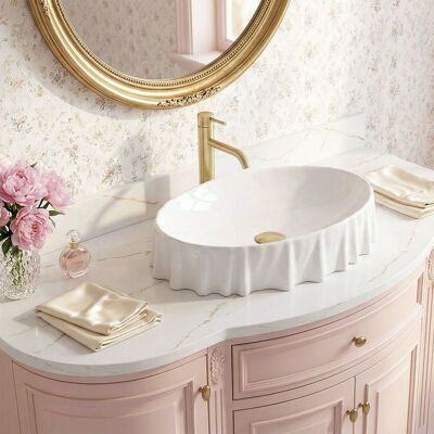 REA Lavabo Da Appoggio Aurelia White REA Lavabo Da Appoggio Aurelia White