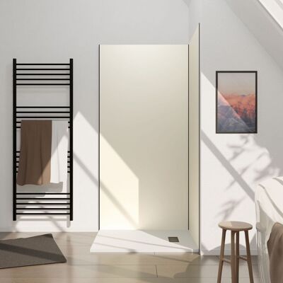 AURLANE Pannello Murale In Alluminio Avorio 100 X 210 Cm - Wall'it AURLANE Pannello Murale In Alluminio Avorio 100 X 210 Cm - Wall'it