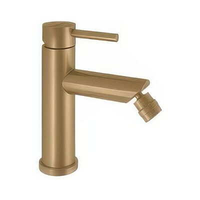 MARCA Miscelatore Bidet Gedy Garda Oro Opaco In Acciaio Inox Aisi 304 Con Aeratore Orientabile MARCA Miscelatore Bidet Gedy Garda Oro Opaco In Acciaio Inox Aisi 304 Con Aeratore Orientabile