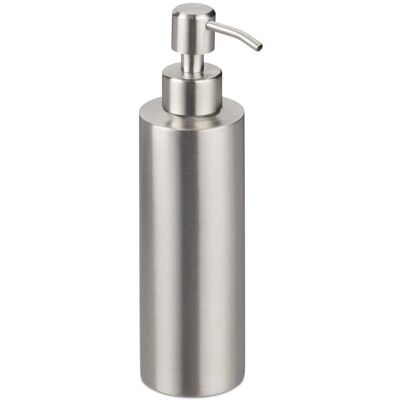 HELLOSHOP26 Pratico Dispenser Di Sapone Cucina Bagno 21 X 7 X 5,5 Cm In Acciaio Inox Argento 130008999 HELLOSHOP26 Pratico Dispenser Di Sapone Cucina Bagno 21 X 7 X 5,5 Cm In Acciaio Inox Argento 130008999