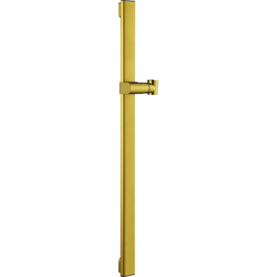 IMEX - Asta Doccia Quadrata Drava Saliscendi Supporto Doccetta Serie Drava Colore Oro Spazzolato IMEX - Asta Doccia Quadrata Drava Saliscendi Supporto Doccetta Serie Drava Colore Oro Spazzolato