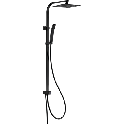 ESSEBAGNO Essekadra Colonna Doccia Senza Miscelatore Nera ESSEBAGNO Essekadra Colonna Doccia Senza Miscelatore Nera