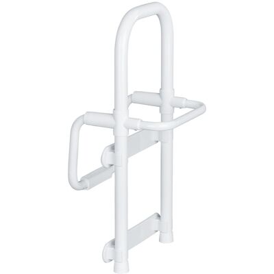 Wenko Maniglia Per Vasca Da Bagno Secura, Pedana Antiscivolo Per Vasca Da Bagno, Sistema Di Accesso Alla Vasca, Capacità 150 Kg, Alluminio - Plastica, 24,5 X 52,5 X 23 Cm, Bianco - Wenko Maniglia Per Vasca Da Bagno Secura, Pedana Antiscivolo Per Vasca Da Bagno, Sistema Di Accesso Alla Vasca, Capacità 150 Kg, Alluminio - Plastica, 24,5 X 52,5 X 23 Cm, Bianco -