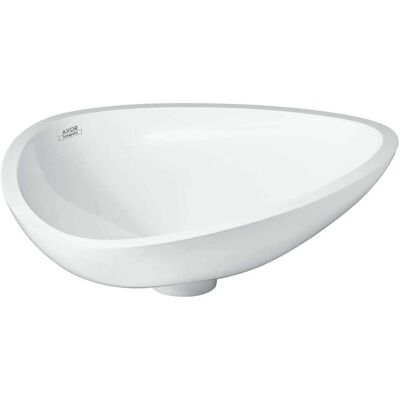 Lavabo AXOR Massaud di Hansgrohe - Mineralguss, Bianco, 570x450mm Lavabo AXOR Massaud di Hansgrohe - Mineralguss, Bianco, 570x450mm