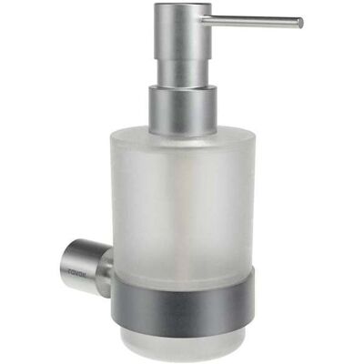 RAVAK Fold - Dispenser Di Sapone Con Supporto, Vetro/acciaio Inox Spazzolato X07p1345 RAVAK Fold - Dispenser Di Sapone Con Supporto, Vetro/acciaio Inox Spazzolato X07p1345