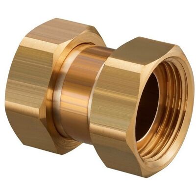 Raccordo Doppio in Ottone Oventrop - 30mm G 1 Zoll ÜM - Accessori Riscaldamento Raccordo Doppio in Ottone Oventrop - 30mm G 1 Zoll ÜM - Accessori Riscaldamento