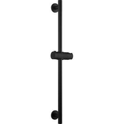 IMEX - Asta Doccia Rotonda Adur Saliscendi Ref. Bdd001/ng Supporto Doccetta Serie Adur Colore Nero Opaco IMEX - Asta Doccia Rotonda Adur Saliscendi Ref. Bdd001/ng Supporto Doccetta Serie Adur Colore Nero Opaco
