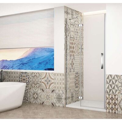 GELCO Trinity - Porta Doccia 100 Cm, Sinistra, Vetro Trasparente/cromata Gt1210cl-ch GELCO Trinity - Porta Doccia 100 Cm, Sinistra, Vetro Trasparente/cromata Gt1210cl-ch
