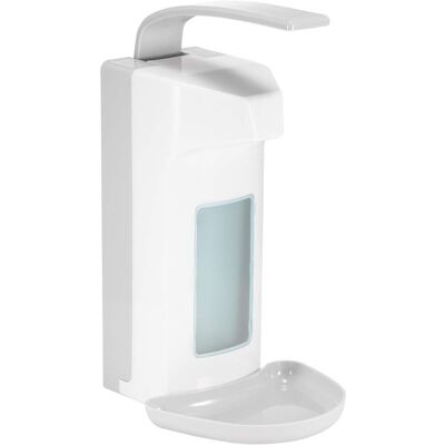 Neptune Distributore Di Sapone A Parete - 1000 Ml - Con Finestra Di Visualizzazione - Per Wc, Bagni, Hotel E Cucine Neptune Distributore Di Sapone A Parete - 1000 Ml - Con Finestra Di Visualizzazione - Per Wc, Bagni, Hotel E Cucine
