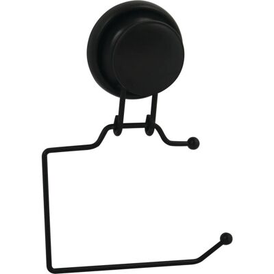 Porta rotolo toilette MSV - Acciaio nero compatto Porta rotolo toilette MSV - Acciaio nero compatto