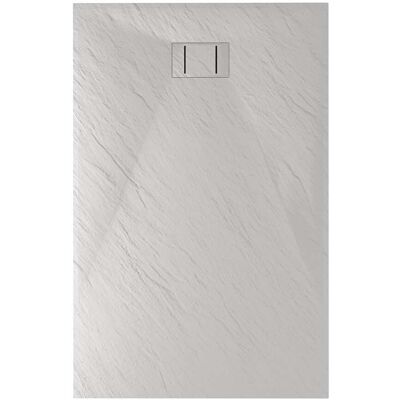 IDRALITE Piatto Doccia Bianco Effetto Pietra Mod. Blend 80x170 Cm Rettangolare IDRALITE Piatto Doccia Bianco Effetto Pietra Mod. Blend 80x170 Cm Rettangolare