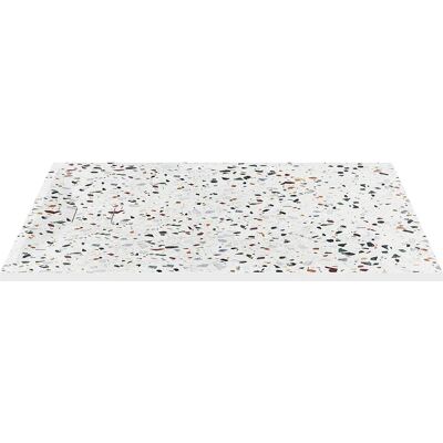 Unique Piatto Per Doccia Ultra Sottile Da Appoggio O Da Incasso Rifilabile 140 X 90 Cm In Resina Smc Effetto Terrazzo Bianco - Mirnosa Unique Piatto Per Doccia Ultra Sottile Da Appoggio O Da Incasso Rifilabile 140 X 90 Cm In Resina Smc Effetto Terrazzo Bianco - Mirnosa