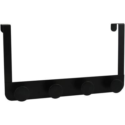 spirella Ronda-Quattro - Gancio per Asciugamani - Stile Moderno Nero spirella Ronda-Quattro - Gancio per Asciugamani - Stile Moderno Nero
