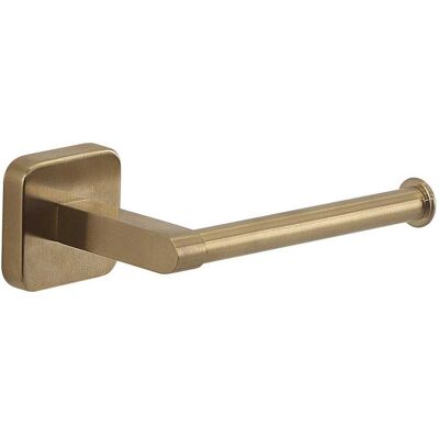 KIAMAMI VALENTINA Portarotolo Bagno Oro Matt Fissaggio Viti O Biadesivo Tahiti KIAMAMI VALENTINA Portarotolo Bagno Oro Matt Fissaggio Viti O Biadesivo Tahiti