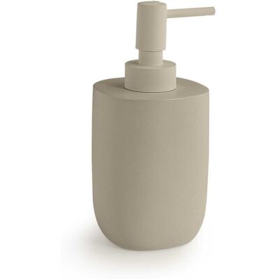 KIAMAMI VALENTINA Dispenser Sapone Da Appoggio In Resina Tortora Chiaro Opaco Yucca KIAMAMI VALENTINA Dispenser Sapone Da Appoggio In Resina Tortora Chiaro Opaco Yucca