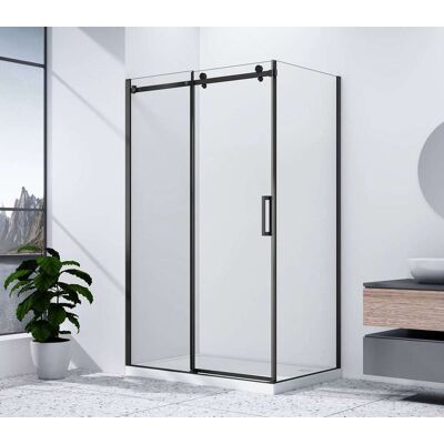 GELCO Dragon - Box Doccia 110x80 Cm, Nero/vetro Trasparente Gd4611b-01 GELCO Dragon - Box Doccia 110x80 Cm, Nero/vetro Trasparente Gd4611b-01