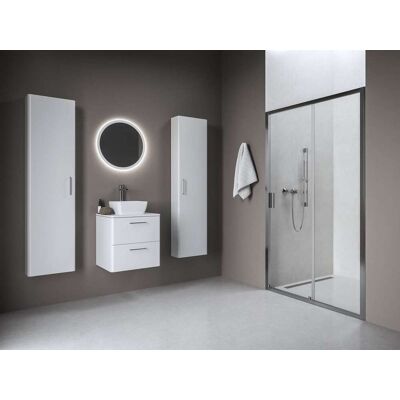 RAVAK Blix Ii - Porta Doccia Nbldp2-110, 110x195 Cm, Cromo/vetro Trasparente 0pmd0c00z1 RAVAK Blix Ii - Porta Doccia Nbldp2-110, 110x195 Cm, Cromo/vetro Trasparente 0pmd0c00z1