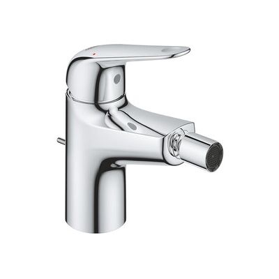 MARCA Miscelatore Bidet Grohe New Euroeco Monocomando In Ottone Cromato Con Scarico Automatico MARCA Miscelatore Bidet Grohe New Euroeco Monocomando In Ottone Cromato Con Scarico Automatico