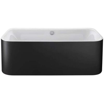 Duravit Modello 700453800000000 - Vasca indipendente in Bianco e Grafite Supermatt Duravit Modello 700453800000000 - Vasca indipendente in Bianco e Grafite Supermatt