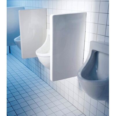 Paravento per urinario Duravit Starck 3 - Rettangolare, 40/80x400x705 mm, Bianco Paravento per urinario Duravit Starck 3 - Rettangolare, 40/80x400x705 mm, Bianco