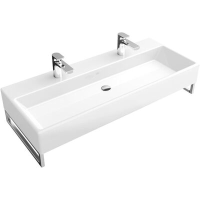 Villeroy & Boch Memento Portasciugamani in Acciaio Inox - Montaggio frontale Villeroy & Boch Memento Portasciugamani in Acciaio Inox - Montaggio frontale