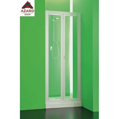 FORTE Porta Doccia Con Apertura A Libro In Acrilico H 190 Cm Mod. Saturno 85 Cm FORTE Porta Doccia Con Apertura A Libro In Acrilico H 190 Cm Mod. Saturno 85 Cm