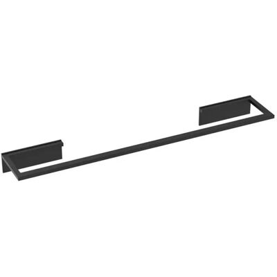 AQUASANIT Porta Salviette 45 Cm Nero – Serie City AQUASANIT Porta Salviette 45 Cm Nero – Serie City