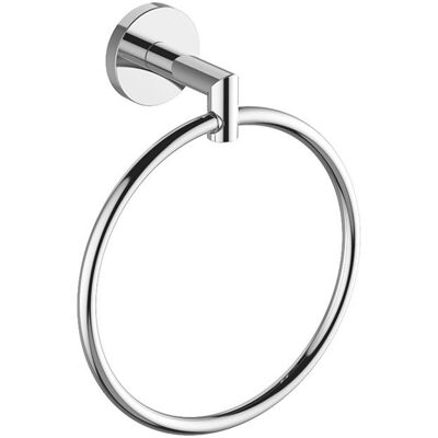 AQUASANIT Porta Salviette Ad Anello Serie Shell - Fissaggio Ad Incollo O Con Viti AQUASANIT Porta Salviette Ad Anello Serie Shell - Fissaggio Ad Incollo O Con Viti