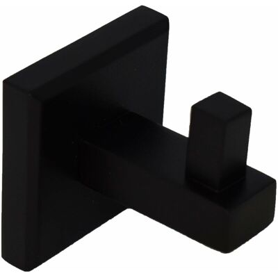 CAPANNOLI Gancio Appendi Abito Singolo Colore Nero Opaco Nook Nk109 Mm Nero Opaco - Fissaggio A Viti CAPANNOLI Gancio Appendi Abito Singolo Colore Nero Opaco Nook Nk109 Mm Nero Opaco - Fissaggio A Viti