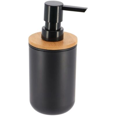 TENDANCE - Ps Dispenser Di Sapone In Bambù 300 Ml - Bambù Nero TENDANCE - Ps Dispenser Di Sapone In Bambù 300 Ml - Bambù Nero