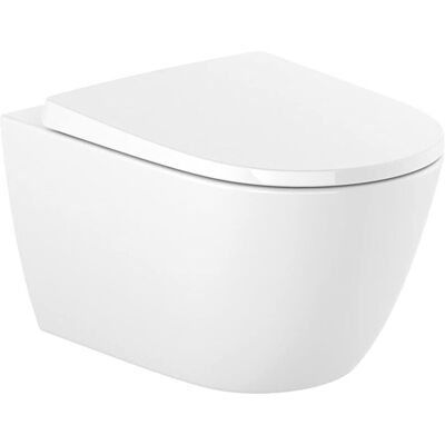 Water Roca Ona - Forma rotonda, Sospeso, Sedile Soft Close Water Roca Ona - Forma rotonda, Sospeso, Sedile Soft Close