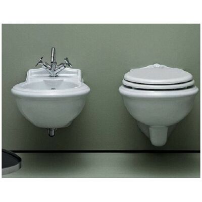 AZZURRA Sanitari Jubileum Sospesi Cm.55 Con Sedile Softclose Di Ceramica AZZURRA Sanitari Jubileum Sospesi Cm.55 Con Sedile Softclose Di Ceramica