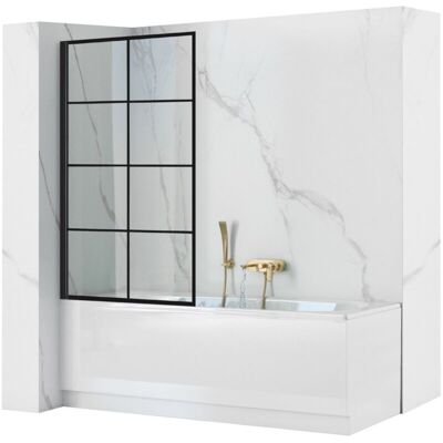 REA - Schermo Vasca Lagos-1 Fix 70 Black REA - Schermo Vasca Lagos-1 Fix 70 Black