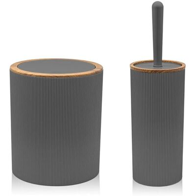 INBAGNO - Blob - Grigio - 5L - Bathroom set INBAGNO - Blob - Grigio - 5L - Bathroom set